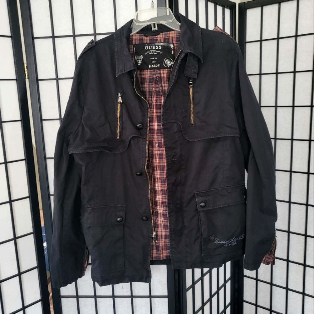 Guess Field Jacket sz L Men's